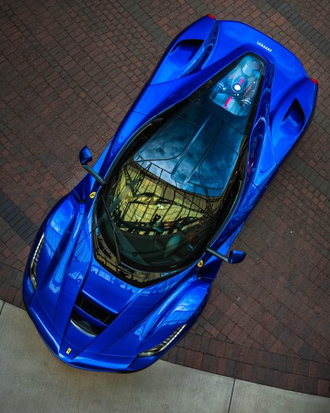 Electric Blue LaFerrari concept