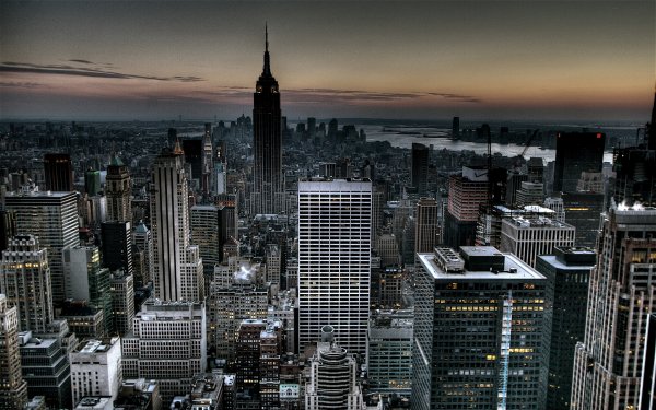 Vladtech nyu york ssha vecher neboskreby 3840x2400