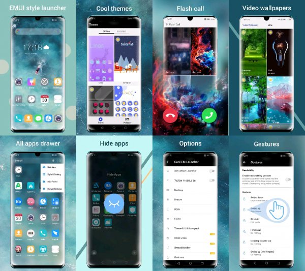 Cool EM Launcher - EMUI launcher style for all 1.5 Premium
