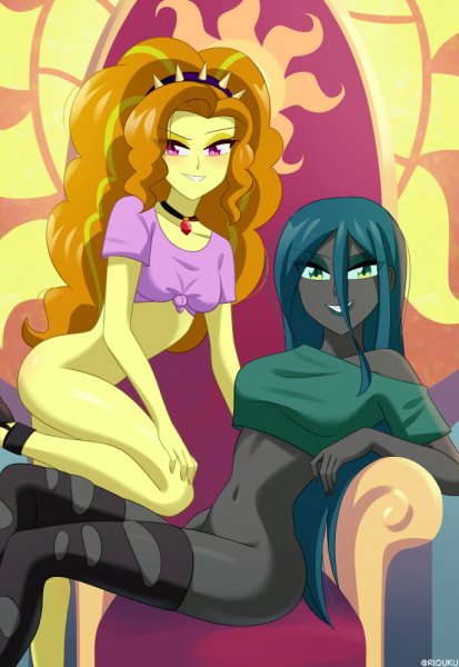 Королева Кризалис и Адажио Дазл 3774103