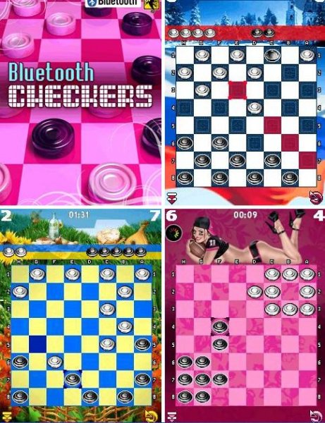Шашки и уголки Bluetooth
