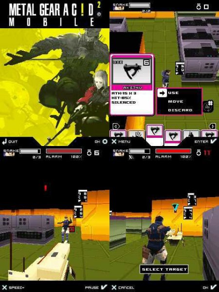 MetalGearAcid-2 3D 240x320 N95