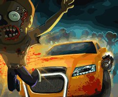 Car Racing Zombie Killer s40 240x320(+)Сенсор