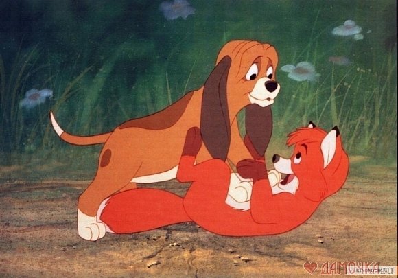 Лис и охотничий Пёс