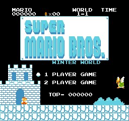 Mario Winter World (SMB1 Hack)