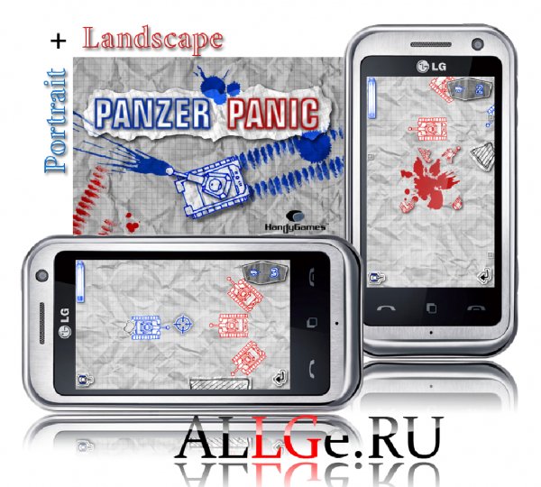 Panzer Panic для LG 400x240 (RU)