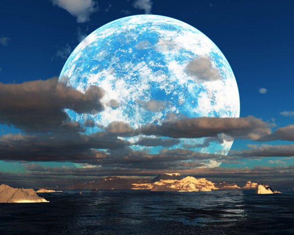 sky clouds sea