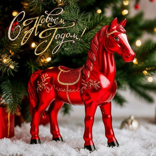 Анимированная открытка с новым годом (6)