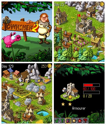 Townsmen 2 Gold RUS SE 176x220