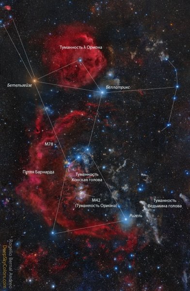 Созвездие Орион