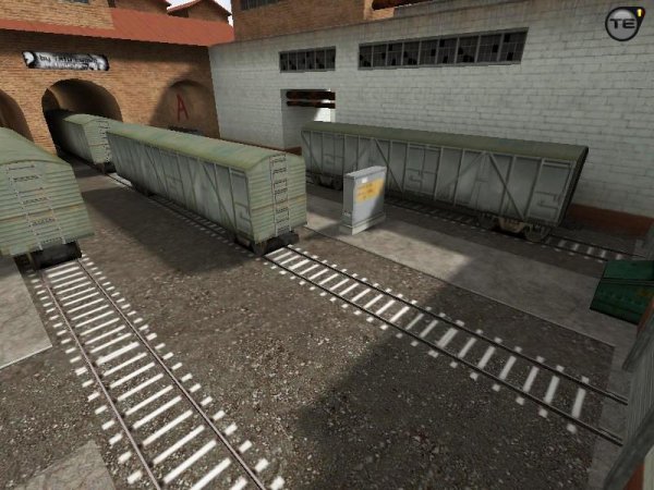 карта de train для кс 1.6
