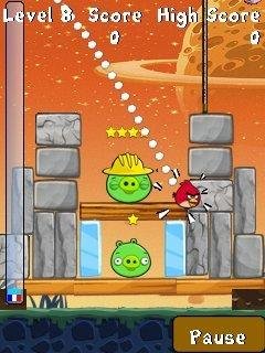 Angry Birds Space RU 240x400