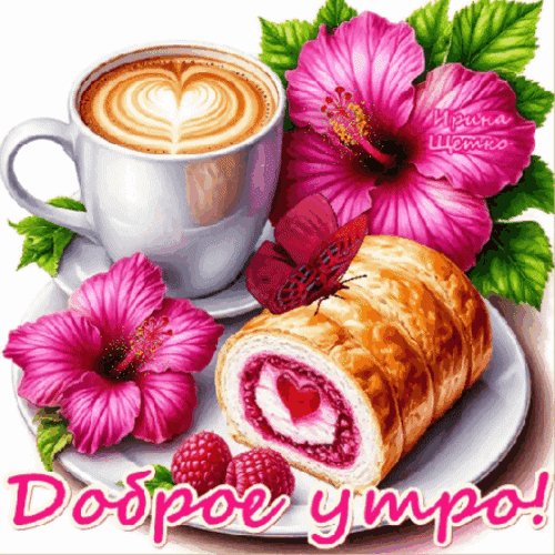 Анимированная открытка доброе утро (2)