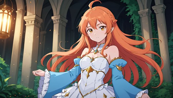 Девушка аниме,фэнтези.04