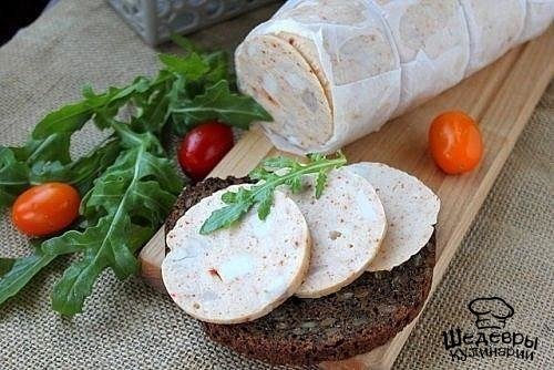 ДОМАШНЯЯ КОЛБАСА ИЗ КУРИЦЫ