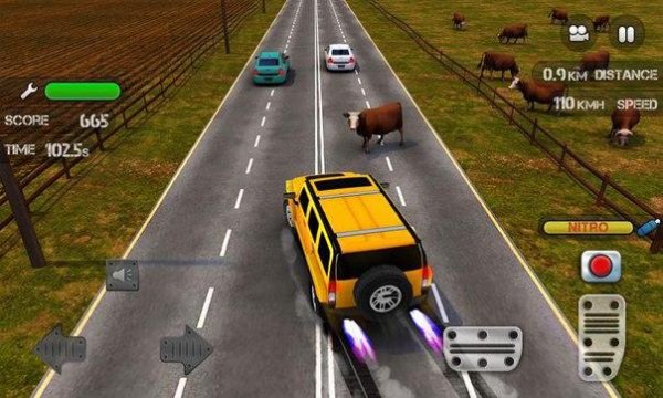 Race the Traffic Nitro v 1.0.21 [Много денег]