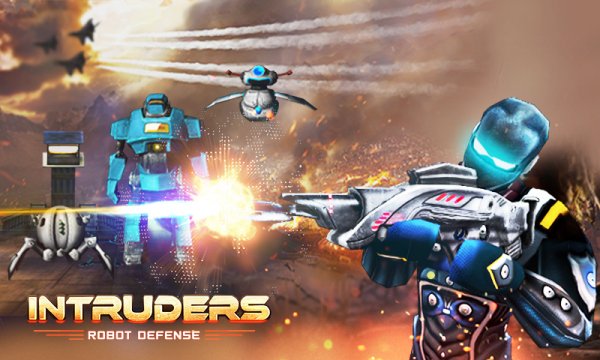 INTRUDERS Robot Defense v.1.0 [Мод много денег