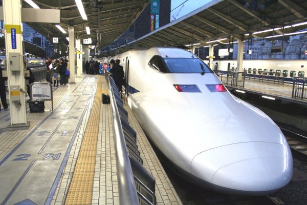 Shinkansen Nozomi in Tokyo