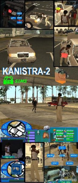GTA SA SIMS real для GTA San Andreas