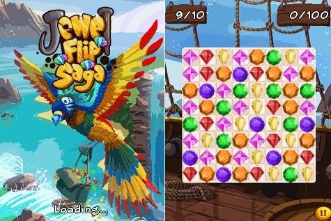 Jewel Flip Saga 480x800