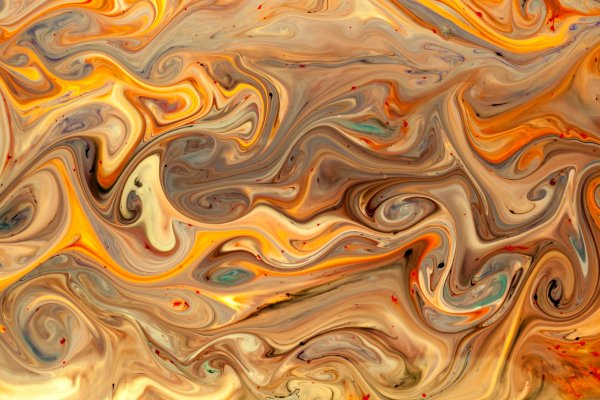Orange-swirls-yellow-texture-wavy