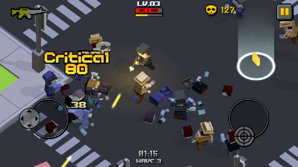 Cube Zombie War v1.1.5 [Мод много денег]