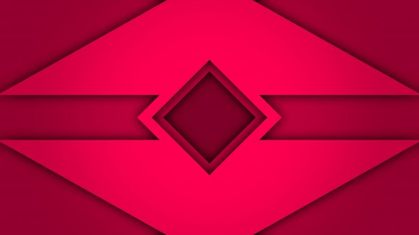 Romb rozovyj abstraktsiia 166963 3840x2160