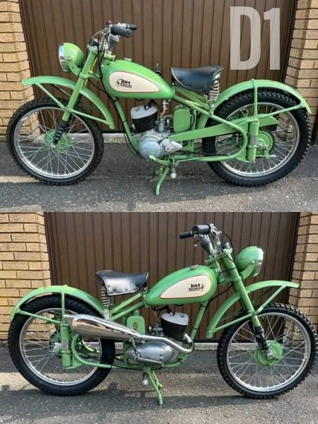 BSA BANTAM D1 (1954г.)