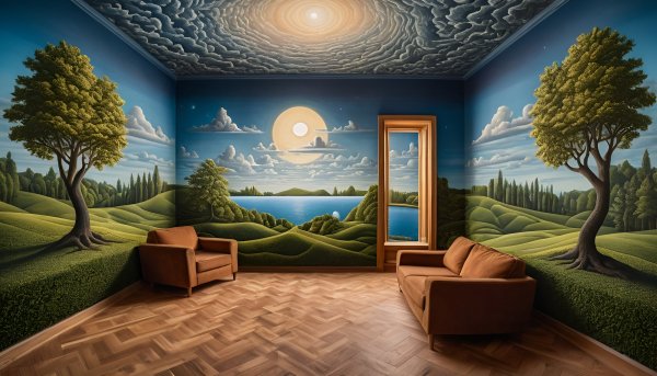 Сюрреализм,интерьер,обои на рабочий стол.05