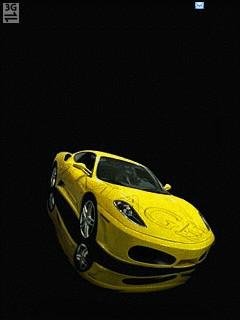 Ferrari car animated