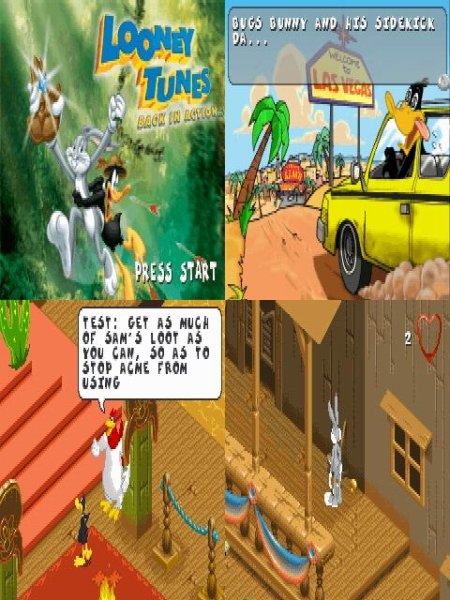 Looney Tunes Backin Action GBA