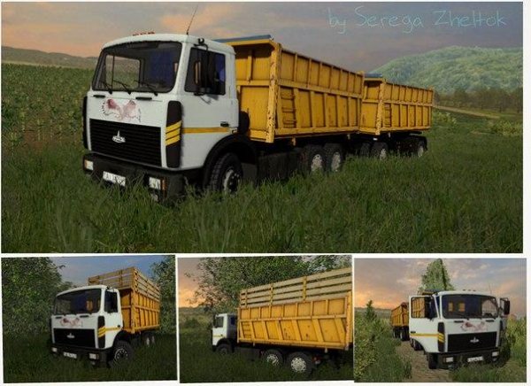 MAZ5516 BY SEREGA ZHELTOK РАСПАКОВАТЬ LS