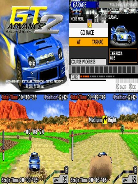 GT Advance 2-Rally Racing GBA