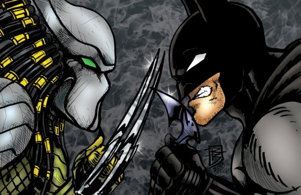 Batman VS Predator (Dendy 8bit)