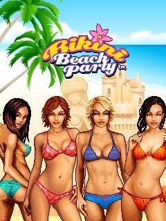 bikini beach party