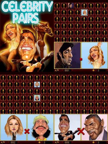 Celebrity Pairs SE 128x160