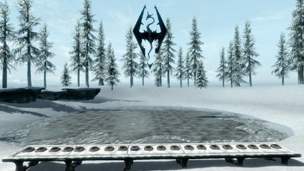 Арена winter на Скайрим 5