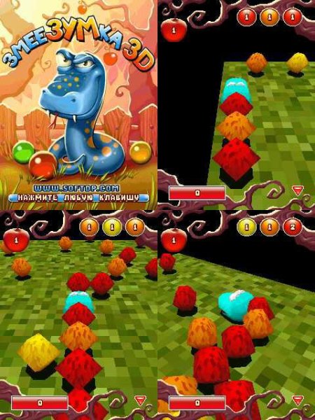 Snakeit 3D 240x320 rus