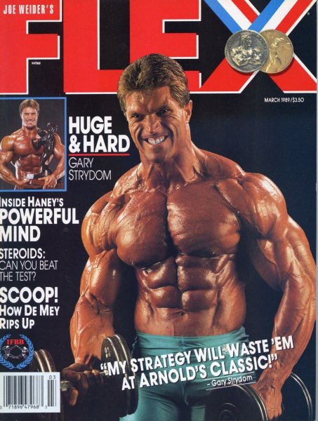 Flex-Magazine-March-1989-Gary-Strydom-Cover