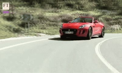 Jaguar F-Type Red