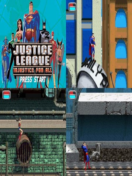 Justice League-Injustice for All GBA