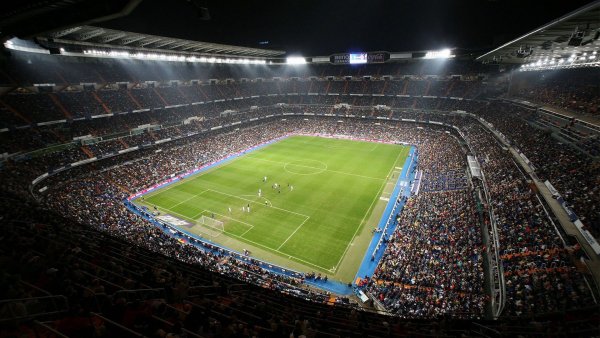 Real Madrid Soccer Stadium Santiago Bernabeu