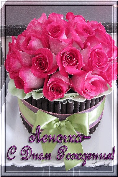 С днём рождения Леночка