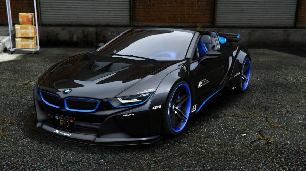 BMW I8 Liberty Walk Roadster