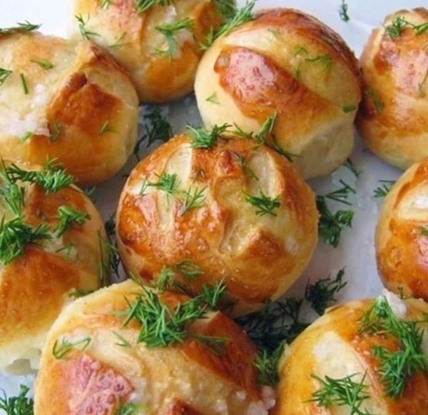 Пампушки к борщу