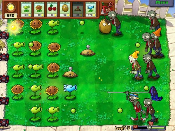 Plants vs Zombies rus