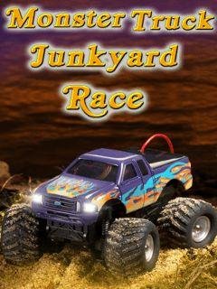 monster truck junkyard race