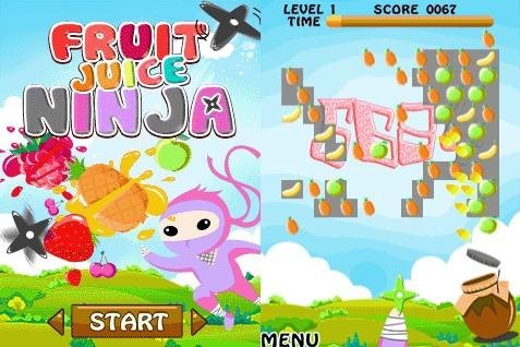 Fruit Juice Ninja 240x400 Asha 311