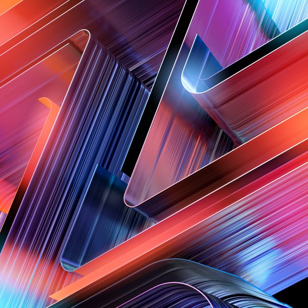 Blue-red-lines-geometry-smoothness-motion