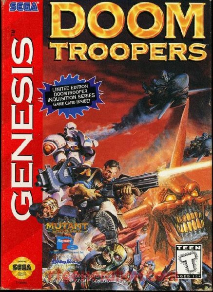 DOOM-TROOPERS THE MUTANT CHRONICLES.(SEGA)